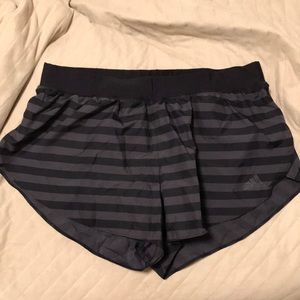 Adidas striped short shorts
